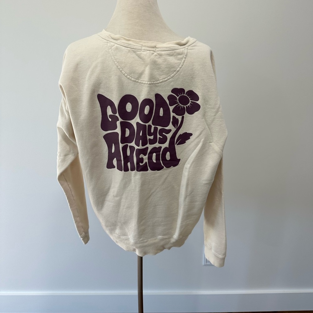 Hanes Good Days Ahead Crewneck Sweatshirt - Picture 2 of 6